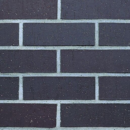 H.C. Muddox Firebrick Split Brick Black 4-1/2 in. x 1-1/4 in. x 9